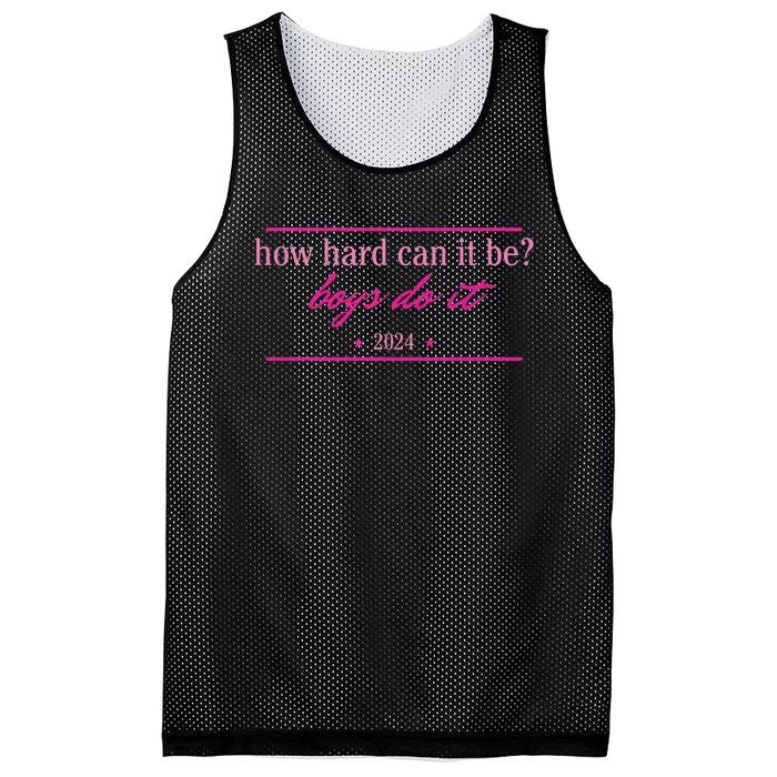 How Hard Can It Be Boy Do It 2024 Mesh Reversible Basketball Jersey Tank