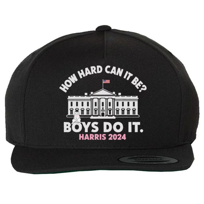 How Hard Can It Be Do It 2024 Wool Snapback Cap