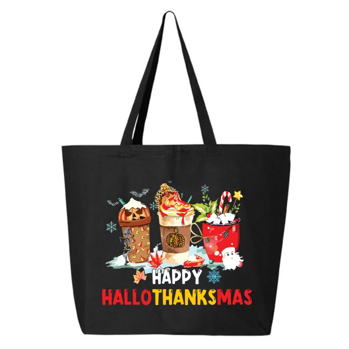 Happy Hallothanksmas Coffee 25L Jumbo Tote