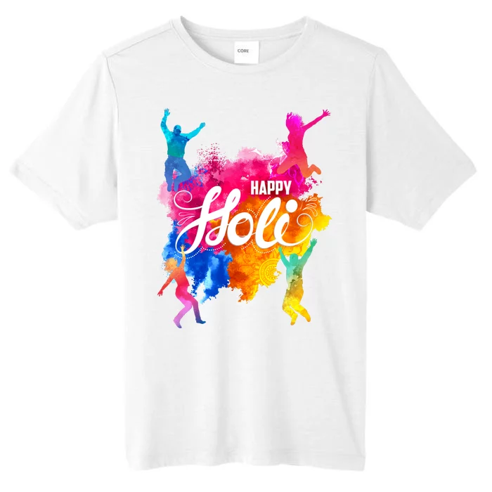 Happy Holi Celebrate South Asian Indian Hindu Festival ChromaSoft Performance T-Shirt