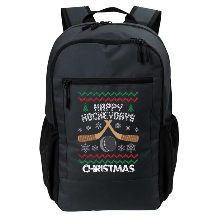 Happy Hockeydays Christmas Daily Commute Backpack