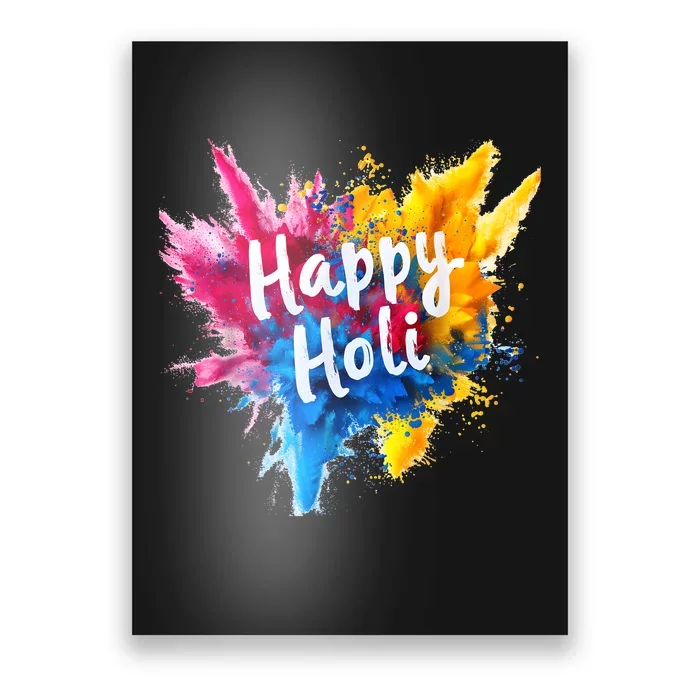 Happy Holi Color India Hindu Gifts Poster