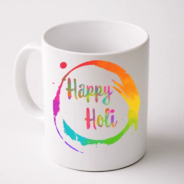 Happy Holi Colorful Colors India Dance Hindu Festival Spring Cool Gift Front & Back Coffee Mug