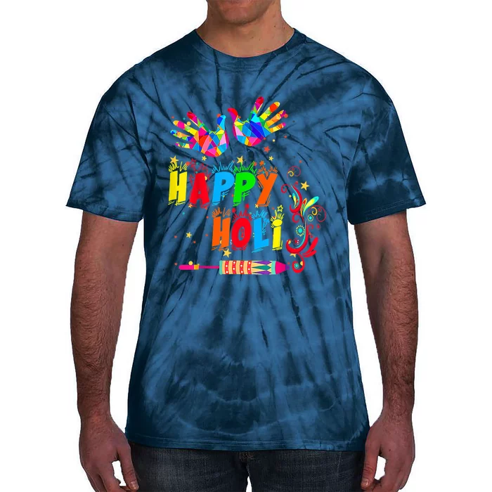 Happy Holi Color India Hindu Tie-Dye T-Shirt