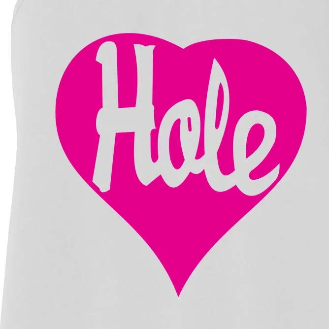 Hole Heart Courtney Love Women's Racerback Tank