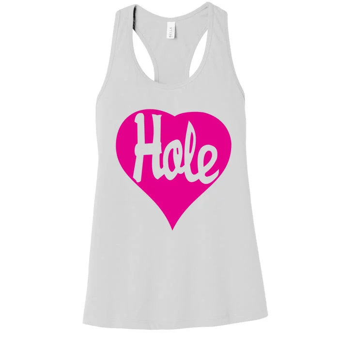 Hole Heart Courtney Love Women's Racerback Tank