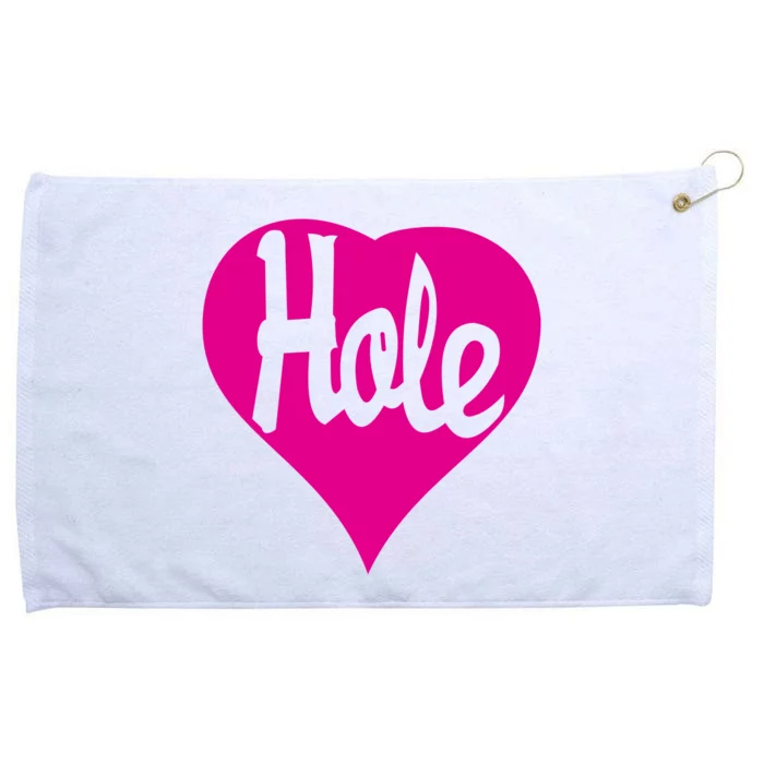 Hole Heart Courtney Love Grommeted Golf Towel