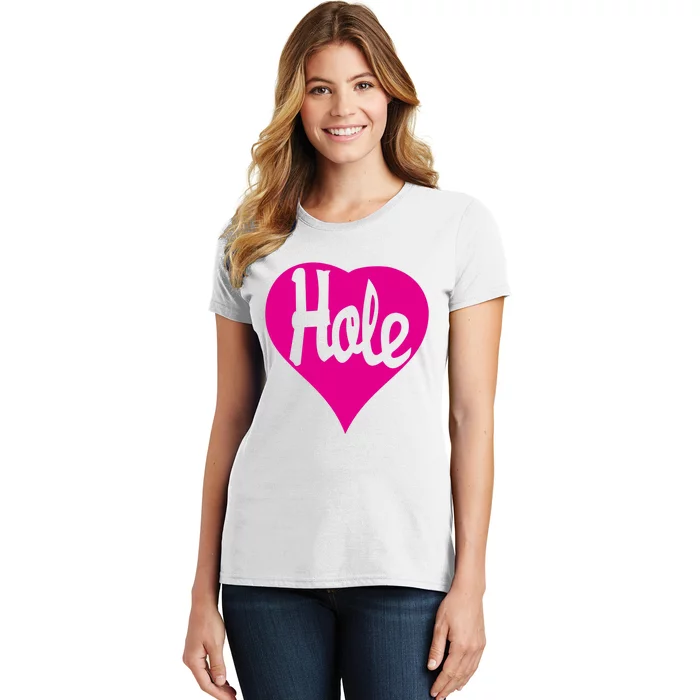 GET IN THE HOLE T-SHIRT - WOMENS PINK