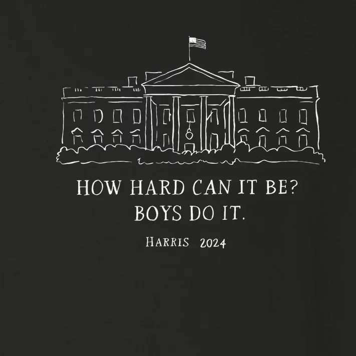 How Hard Can It Be Boy Do It Harris 2024 Gift Toddler Long Sleeve Shirt