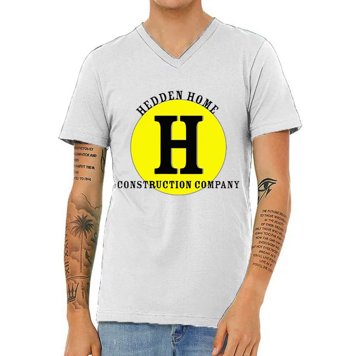 Hedden Home Construction Company V-Neck T-Shirt