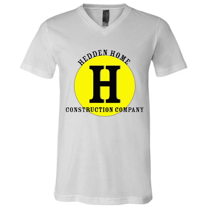 Hedden Home Construction Company V-Neck T-Shirt