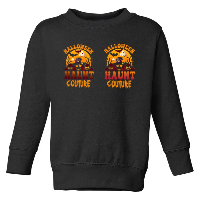 Halloween Haunt Couture Artwork Toddler Sweatshirt