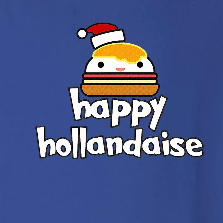 Happy Hollandaise Christmas Breakfast Eggs Benedict Toddler Long Sleeve Shirt