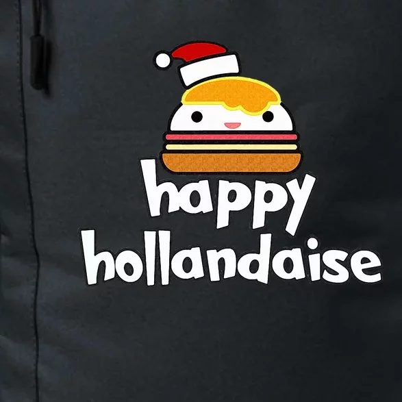 Happy Hollandaise Christmas Breakfast Eggs Benedict Daily Commute Backpack