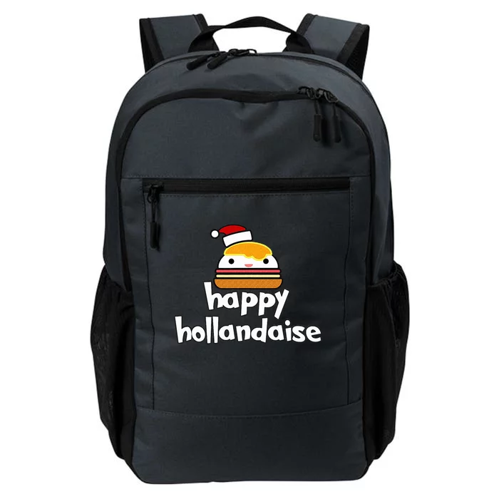 Happy Hollandaise Christmas Breakfast Eggs Benedict Daily Commute Backpack