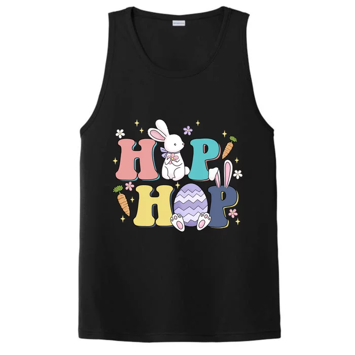 Hip Hop Cute Easter Bunny Performance Tank