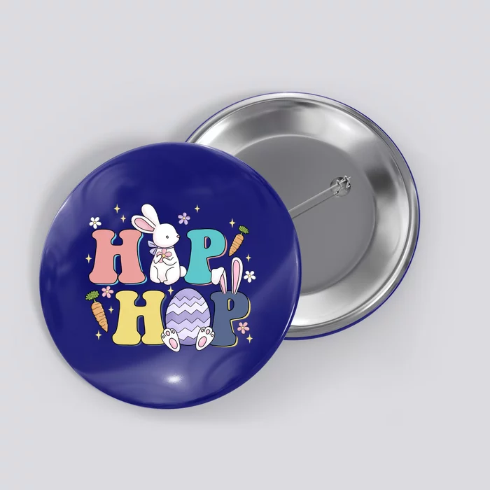 Hip Hop Cute Easter Bunny Button