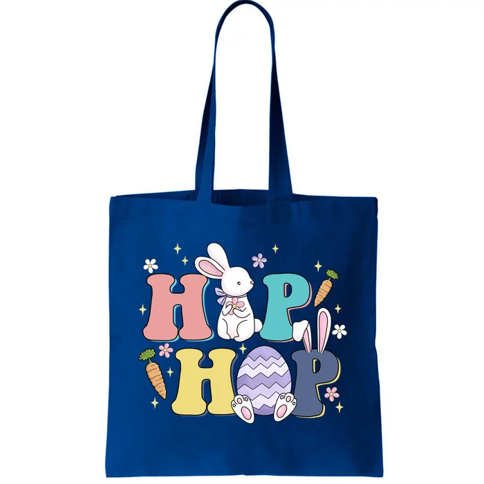 Hip Hop Cute Easter Bunny Tote Bag