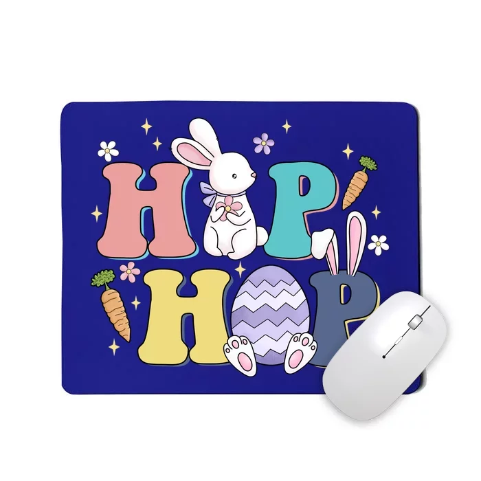 Hip Hop Cute Easter Bunny Mousepad