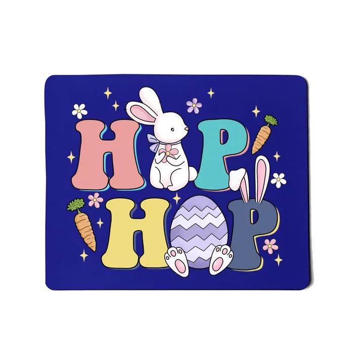 Hip Hop Cute Easter Bunny Mousepad