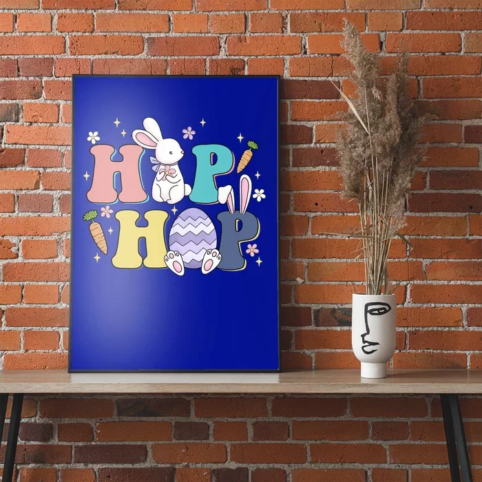 Hip Hop Cute Easter Bunny Poster