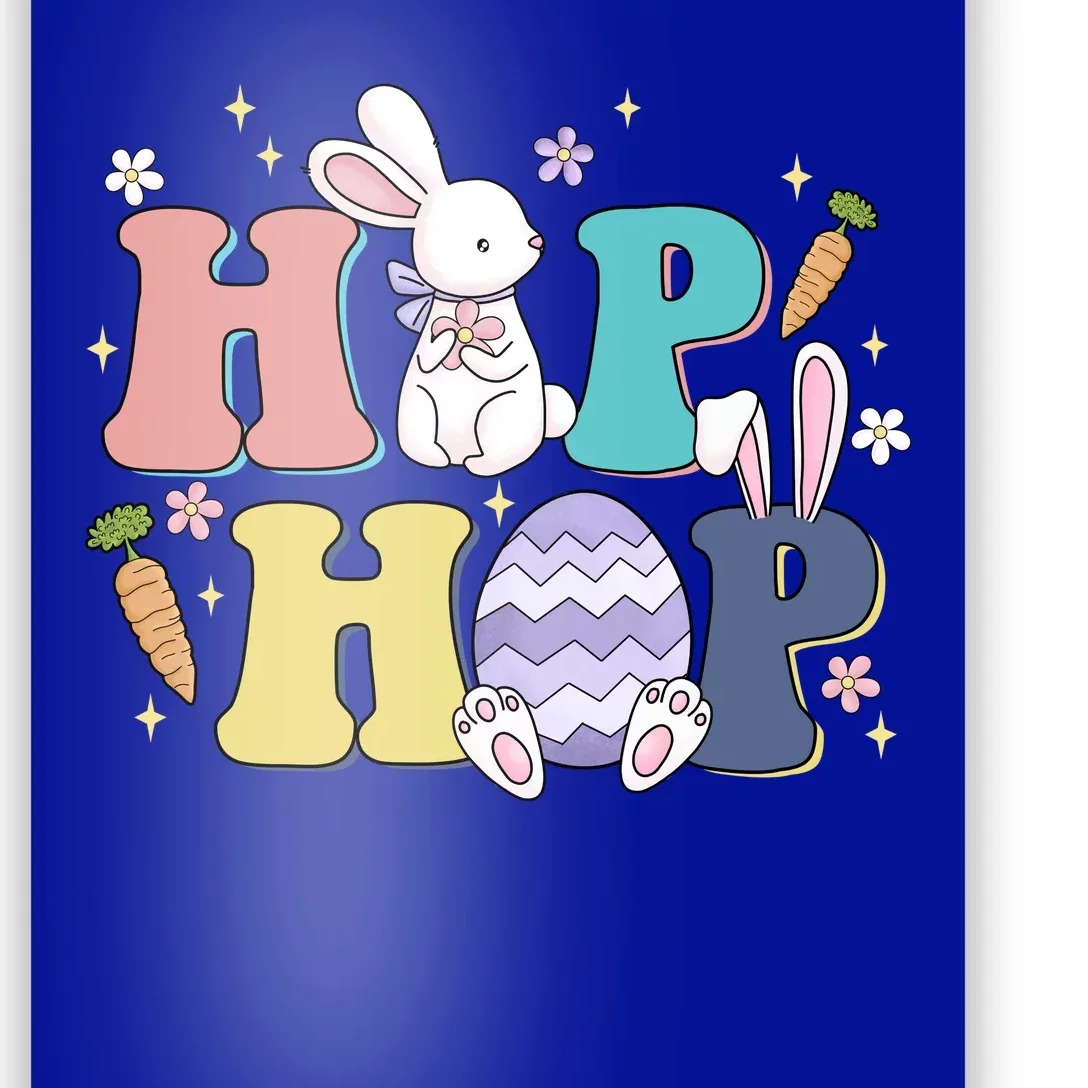 Hip Hop Cute Easter Bunny Poster