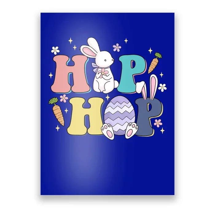 Hip Hop Cute Easter Bunny Poster