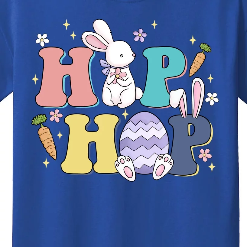 Hip Hop Cute Easter Bunny Kids T-Shirt