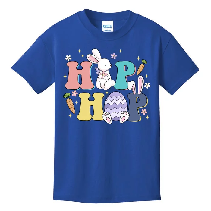 Hip Hop Cute Easter Bunny Kids T-Shirt