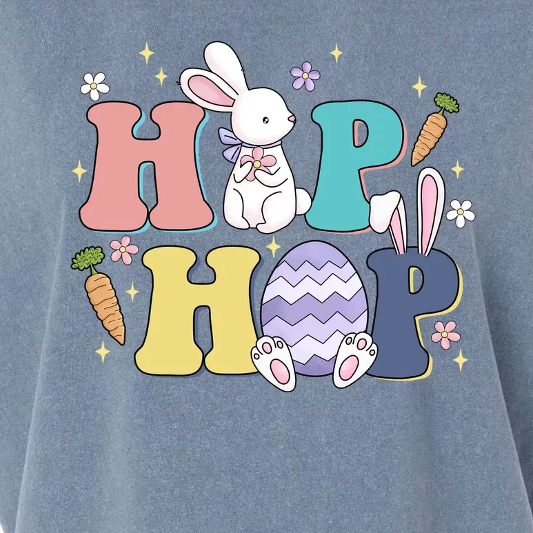 Hip Hop Cute Easter Bunny Garment-Dyed Women's Muscle Tee