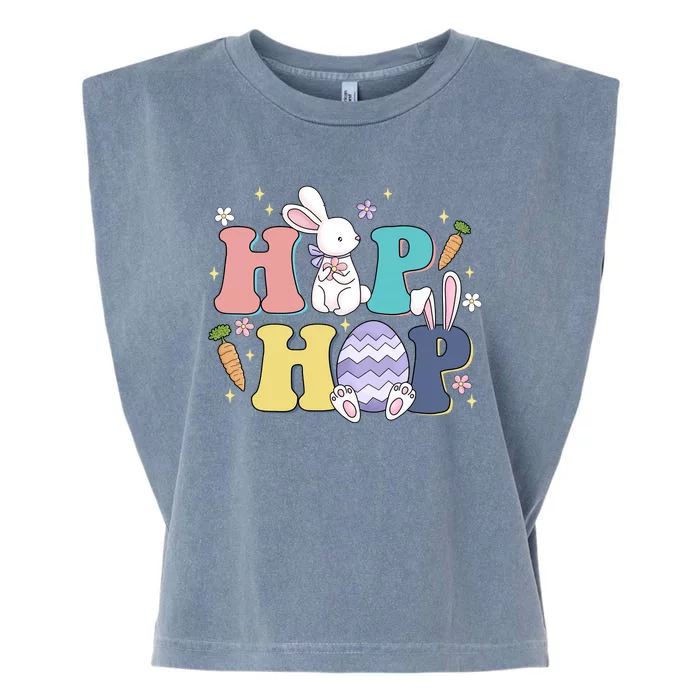 Hip Hop Cute Easter Bunny Garment-Dyed Women's Muscle Tee