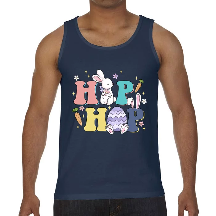 Hip Hop Cute Easter Bunny Comfort Colors® Tank Top