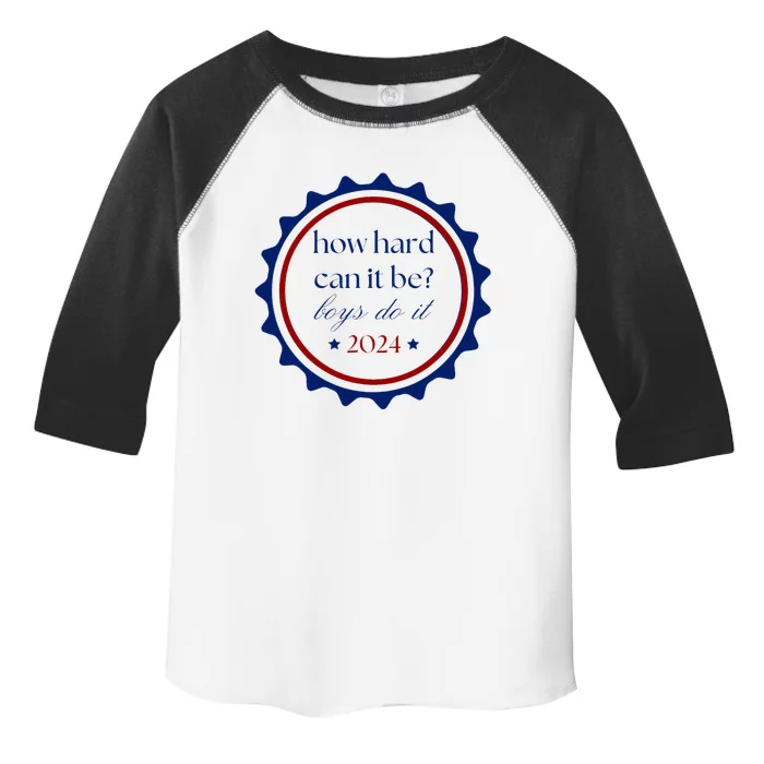 How Hard Can It Be Do It 2024 Toddler Fine Jersey T-Shirt