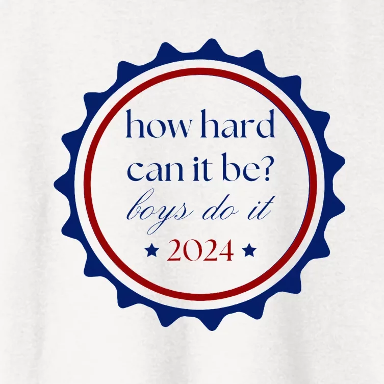 How Hard Can It Be Do It 2024 Women's Crop Top Tee