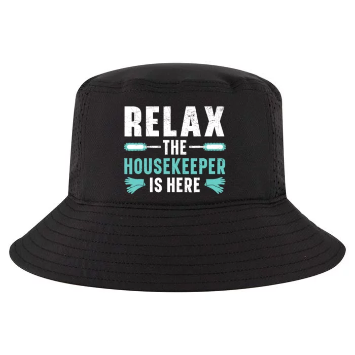 Housekeeping Housekeeper Cleaner Job Cleaning Crew Cool Comfort Performance Bucket Hat