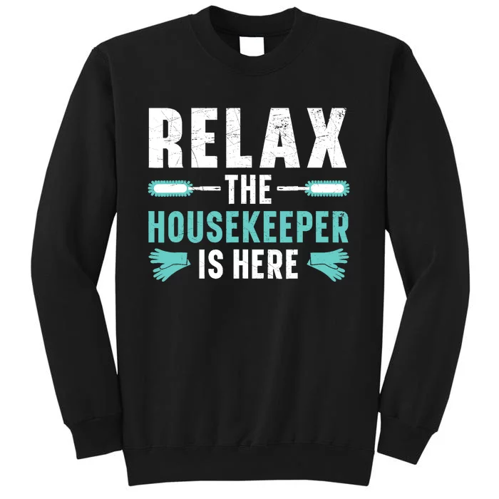 Housekeeping Housekeeper Cleaner Job Cleaning Crew Sweatshirt