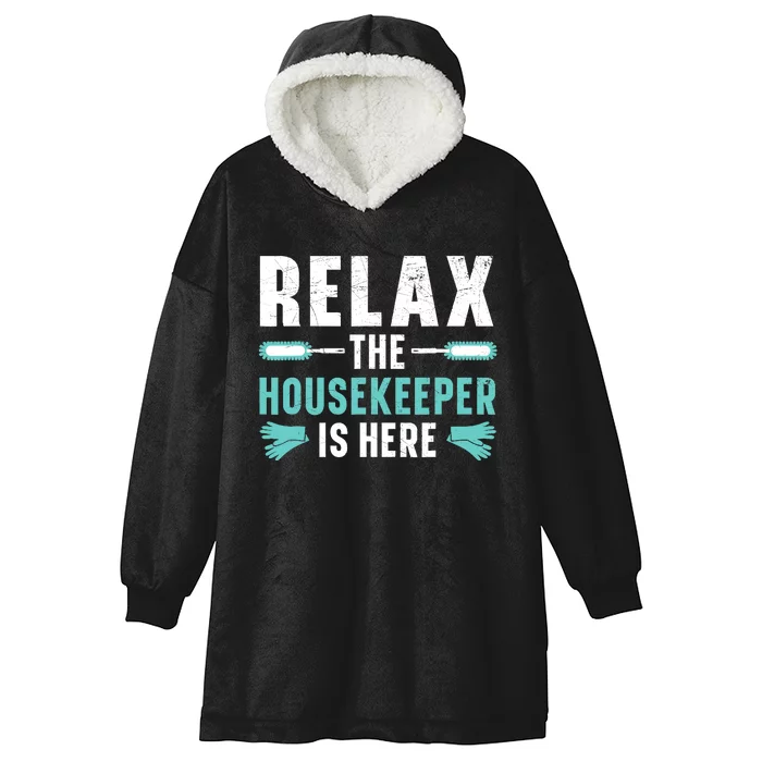 Housekeeping Housekeeper Cleaner Job Cleaning Crew Hooded Wearable Blanket