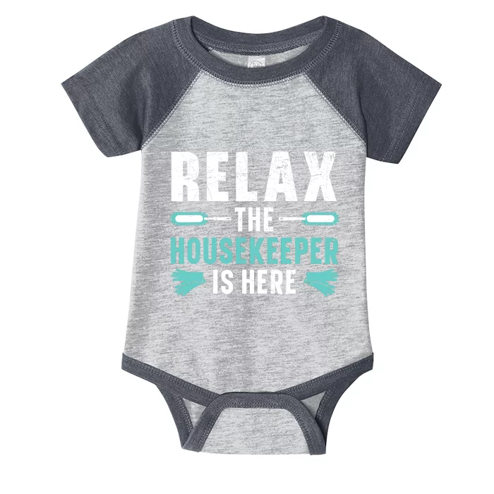 Housekeeping Housekeeper Cleaner Job Cleaning Crew Infant Baby Jersey Bodysuit