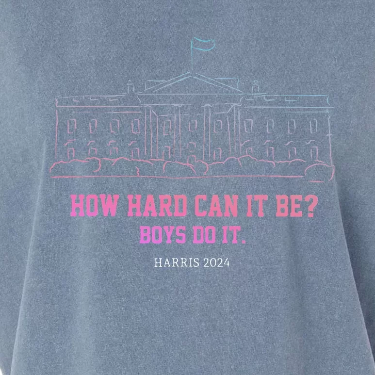 How Hard Can It Be Do It Harris 2024 Garment-Dyed Women's Muscle Tee