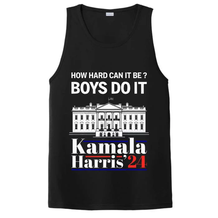 How Hard Can It Be Do It Harris 2024 Kamala President Performance Tank