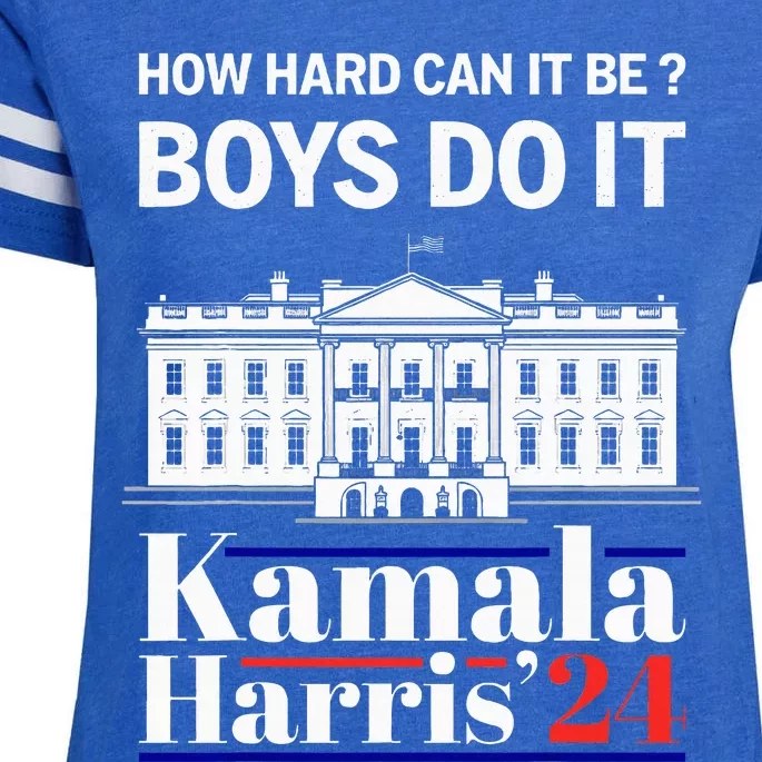 How Hard Can It Be Do It Harris 2024 Kamala President Enza Ladies Jersey Football T-Shirt