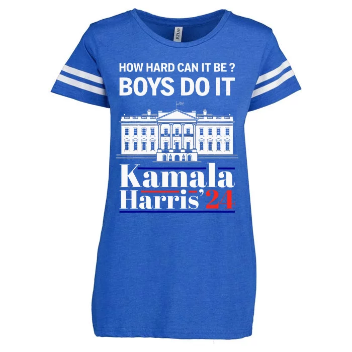 How Hard Can It Be Do It Harris 2024 Kamala President Enza Ladies Jersey Football T-Shirt