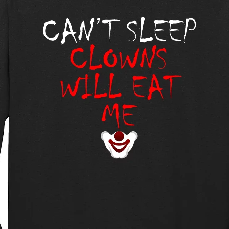 Horror Hunting Clown Tall Long Sleeve T-Shirt