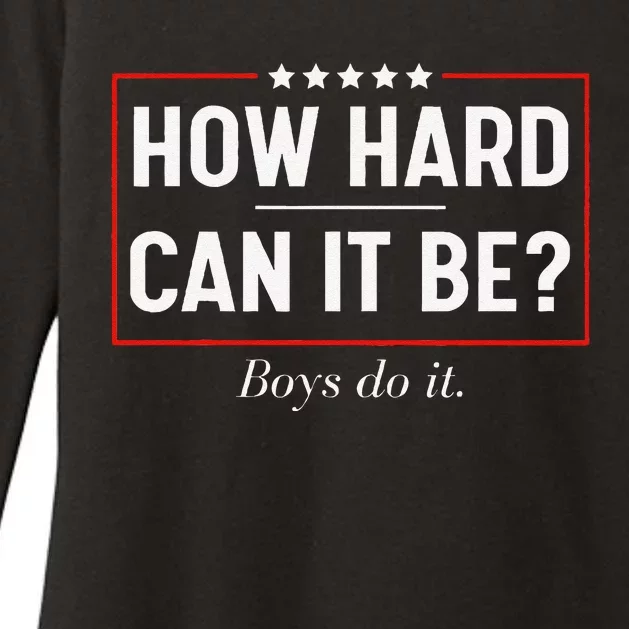 How Hard Can It Be Do It Kamala 2024 Womens CVC Long Sleeve Shirt