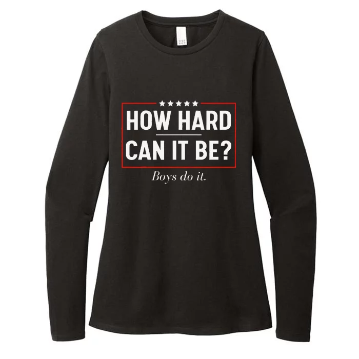 How Hard Can It Be Do It Kamala 2024 Womens CVC Long Sleeve Shirt