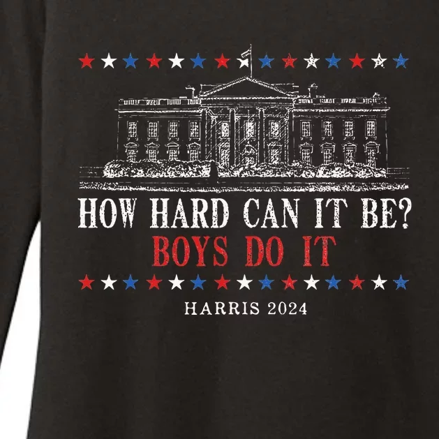 How Hard Can It Be Do It Kamala Harris 2024 Womens CVC Long Sleeve Shirt