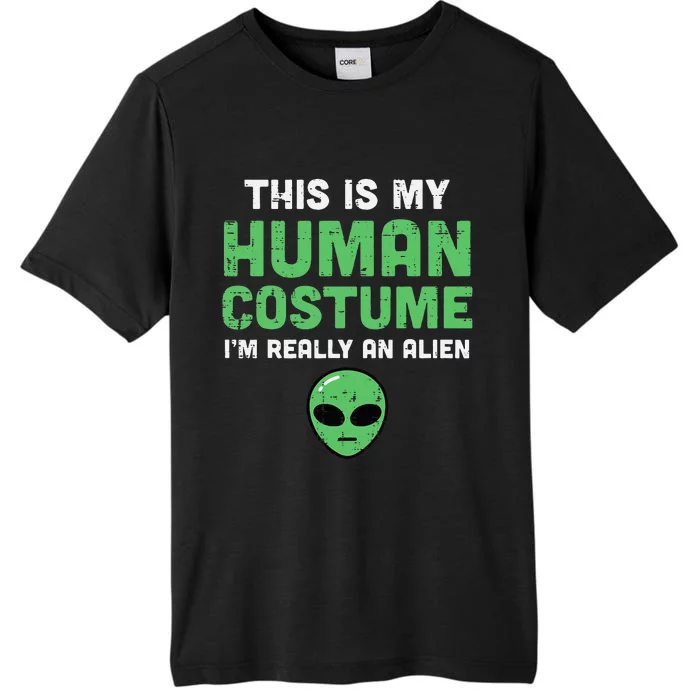 Halloween Human Costume Im Alien ChromaSoft Performance T-Shirt