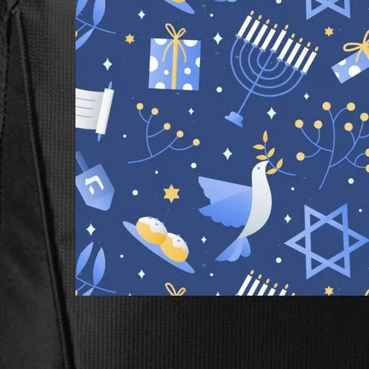 Hanukkah Holiday Celebration City Backpack