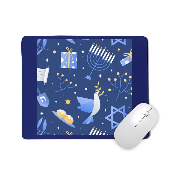 Hanukkah Holiday Celebration Mousepad