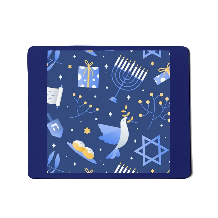 Hanukkah Holiday Celebration Mousepad